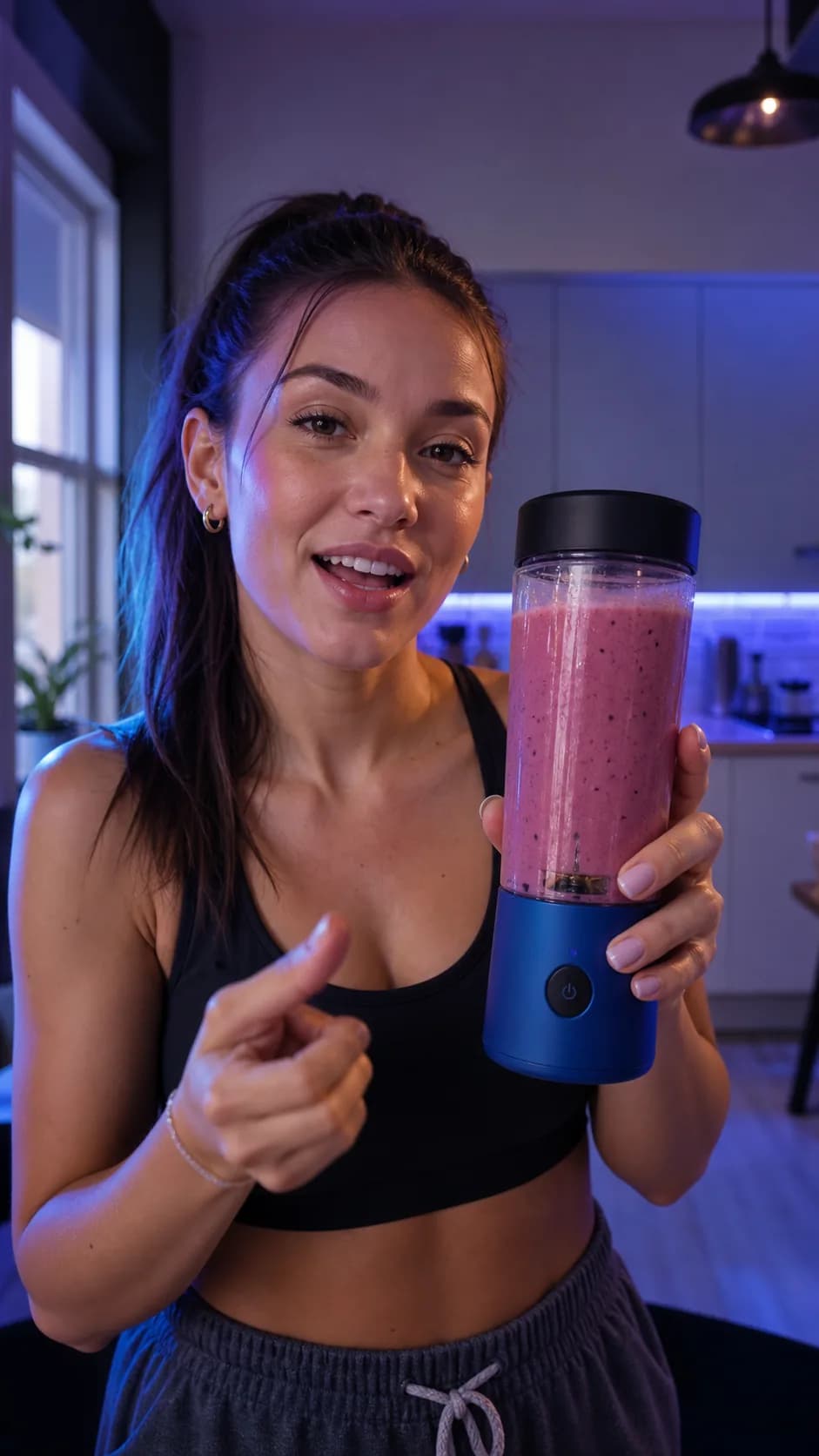 Supplement UGC Review product ad creative